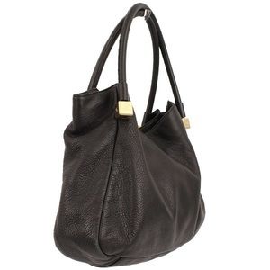 Chanel Handbag Leather Shoulder Bag Black